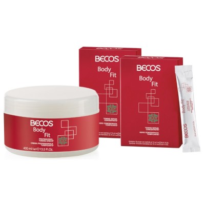 Body Fit Professional- Soro (20) E Creme Tonificante 400ml