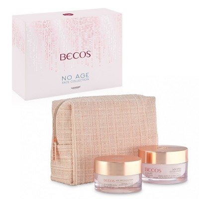 Becos No Age - Creme Facial Anti-idade Fps 20 + Bálsamo No Age Para Olhos, Lábios E Pescoço 