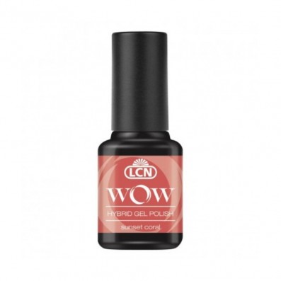 LCN Smalto Wow Hybrid Gel Polish Sunset Coral 8 ml 