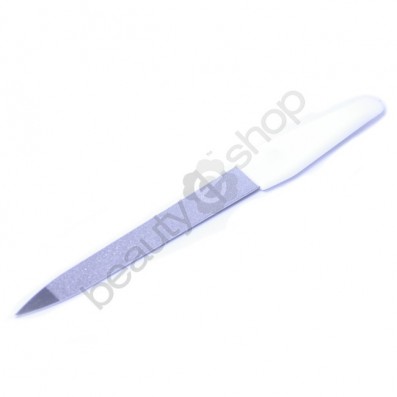 lixa de unhas. aço e plástico 12,5 cm 