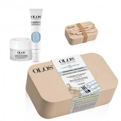 Olos Programa Hidratante - Gel para Contorno de Olhos+Creme Hidratante e Nutritivo para o Rosto 